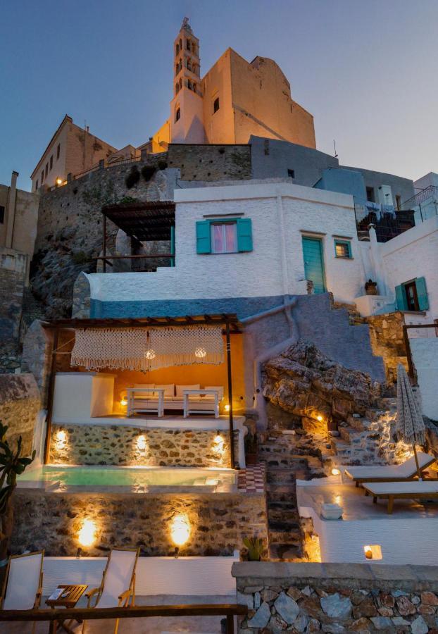 Wind Tales Hotel Ermoupoli Exterior foto